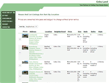 Tablet Screenshot of cebuland.com